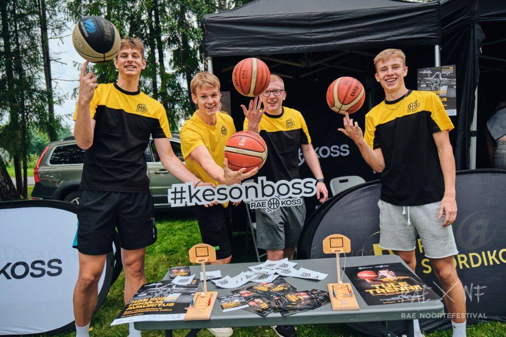 Rae Kossu noored treeningul